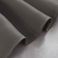 thumbnail image 3 of XmhyTop Solid Blackout Curtain Valance for Kitchen/Bedroom Rod Pocket Scalloped Valance Short Curtain Panels (52"x18",Dark Grey), 3 of 4
