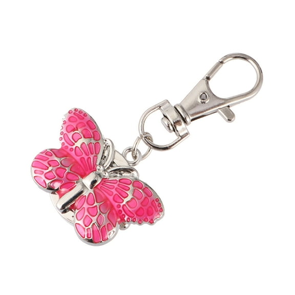 STOBOK 1PC Ladies Pocket Watch Minimalist Keychain Pink Time Telling for Daily Use Women
