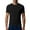 Black, variant on Men's Summer Casual Shirts Oxford Shirt Crewneck Neck Short Sleeve Shirts T-Shirts Flex Relaxed Men's Henley Shirts, Regular Fit Tops Athletic Shirts for Hiking Fishing Jogging