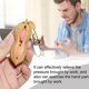 thumbnail image 4 of Llavero HUOGUO Press-a-Peanut de Stress Relief Toy, 4 of 5