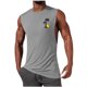 thumbnail image 1 of Camisetas de Algodón de Cuello Alto para Mujeres Pullover Deportivo de Alta Elasticidad sin Mangas, Cuello Redondo Tanque de Fitness para Entrenamientos Y Ocasional, 1 of 5