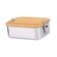 thumbnail image 5 of Caja de conservación de alimentos Soledad 850 ml Tapa de bambú acero inoxidable, 5 of 10