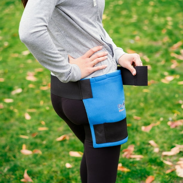 Ice Packs for Injuries to Hips 11 x 12 Inch Adjustable Ice Pack for