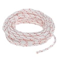 thumbnail image 1 of Uxcell Corde de Démarrage à Rappel Corde de Traction 5.5mm 10m Nylon pour Tronçonneuse Blanc Rouge, 1 of 2