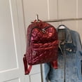 thumbnail image 4 of Bolso Mochila informal de moda, mochila de nailon acolchada, grande para viaje, mochila para mujer y niña, 4 of 8