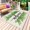 Green, variant on Green Leaves Outdoor Rug 4x6 Ft - Reversible Patio Rug Outdoor Camping Rugs, Spring Summer Farmhouse Watercolor Plant Beige Indoor Outdoor Area Rugs, Non-Slip Outdoor Carpet Runner for Deck/Porch