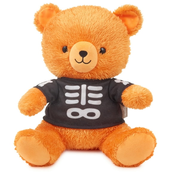 Hallmark Halloween Plush (Skeleton Bear), 8"