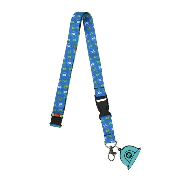 Monsters Inc Scary Monsters Blue 22" Lanyard