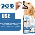 thumbnail image 3 of Pet Oral Tartar Remover Spray, Pets Oral Tartars Removers Foaming Tartars, Pet Dental Foaming Care Spray, Dog Breath Freshener,Support Healthy Gums, Reduce Tartar for Cats and Dogs, 3 of 7