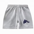 thumbnail image 1 of NIEWTR Boy's Performance Basketball Shorts Breathable Mesh Athletic Shorts with Pockets for Gym Games(Light Gray,5-6 Years), 1 of 4
