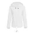 thumbnail image 5 of Casual Jackets For Women Long Sleeve Coat With Pockets Black Pullover Sweaters Zip Up Sweatshirt Cotton Fall Clothes Trendy 2025, 5 of 5