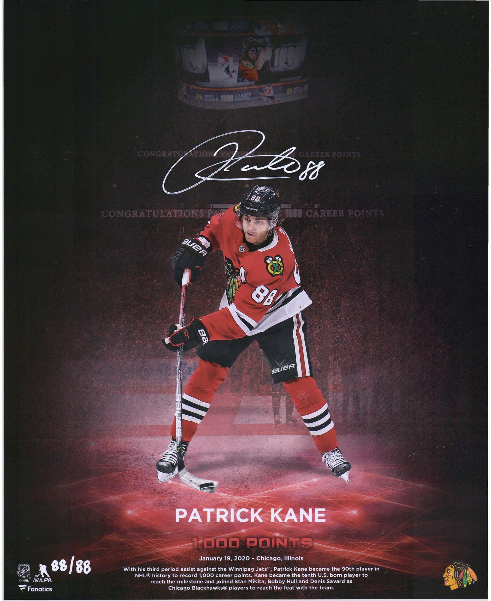 Patrick Kane Chicago Blackhawks Autographed 16 X 1 000 Points Stylized Photograph Of A Limited Edition Of Fanatics Authentic Certified Walmart Com Walmart Com Patrick Kane Chicago Blackhawks Autographed 16 X 1 000 Points Stylized Photograph Of A Limited Edition Of Fanatics Authentic Certified Walmart Com Walmart Com