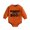 Orange, variant on GYRATEDREAM Newborn Baby Girl Halloween Outfit Pumpkin Sweatshirt Romper Long Sleeve Jumpsuit Infant Fall Winter Clothes