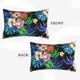 thumbnail image 4 of Daiia Colorful Flowers Bedding Waterproof Pillow Protector Zippered Queen – Bed Bug Proof Pillow Encasement-20"x30", 4 of 9