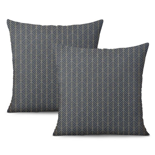 Rustic Woven Cushion Covers | Pack of 2 | Burlap Linen Material | Perfect for Modern Farmhouse Decor | Size 20x20 Inch