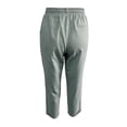 thumbnail image 4 of Pantalón George para Mujer Con Elástico y Jareta en Cintura, Bolsillos Laterales Verde Talla M, 4 of 4