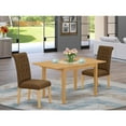 thumbnail image 4 of East West Furniture Dining Room Set Oak, NOBR3-OAK-18, 4 of 4