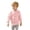 AB50 Pink, variant on Bainana Girls And Boy'S Long Sleeve Shirts Solid Color Classic Button Tops Little Kids Back To School Shirts