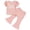 Summer01 Pink, variant on Kaprioy Girls Summer Outfits Aunties Little Bestie Baby Outfit Toddler Girl 2Pcs Summer Clothes Fly Sleeve Letter Shirt and Waffle Flare Pants Set