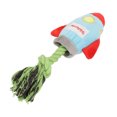 thumbnail image 4 of Juguete para Perros Juguete de Peluche para Masticar Perros Juguete de Peluche para Perros Dientes Interactivos Rellenos Juguete para Masticar Perros con Cuerda de Nudo para ANGGREK Otros, 4 of 8