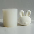 thumbnail image 4 of Milue Bowknot Rabbit Cake Mold Aromath Plaster Candle Hand-Made Baking Tools, 4 of 13