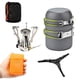 thumbnail image 1 of Estufa al aire libre Irfora Juego de utensilios de cocina para acampar con 3000 W Estufa de camping Ollas de cocina Sartenes Soporte de tanque para picnic al aire libre Camping Senderismo Mochile Irfora Estufa al aire libre, 1 of 7