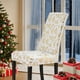 thumbnail image 1 of Fundas para Sillas de Comedor Navideñas, Fundas para Respaldo de Silla, Protectores de Silla Extraíbles y Lavables para Navidad, Hogar y Cocina., 1 of 6