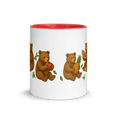 thumbnail image 2 of Bear Fruit Mug with Color Inside | Christian Coffee Mug | Christian Gift (Red), 2 of 3