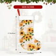 thumbnail image 4 of Naloa Sunflower 5 Christmas Stockings Decorations, Xmas Ornaments, DIY Personalized Farmhouse Decor for Home Family Party Tree, 4 of 7