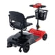 thumbnail image 4 of Scooter 4 Ruedas Rojo Soporta hasta 130kg Silla De Ruedas Electrica Bateria Acido Plomo Ajustable, 4 of 8