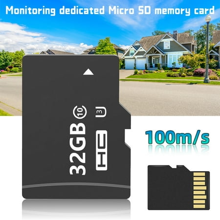 Image of MDHAND 32GB Flash Memory Card TF Card High Speed Memory Card 100MB/s Monitoring Dedicated Micro SD Memory Card