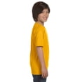 thumbnail image 3 of The Gildan Youth DryBlend 56 oz, 50/50 T-Shirt - GOLD - S, 3 of 3