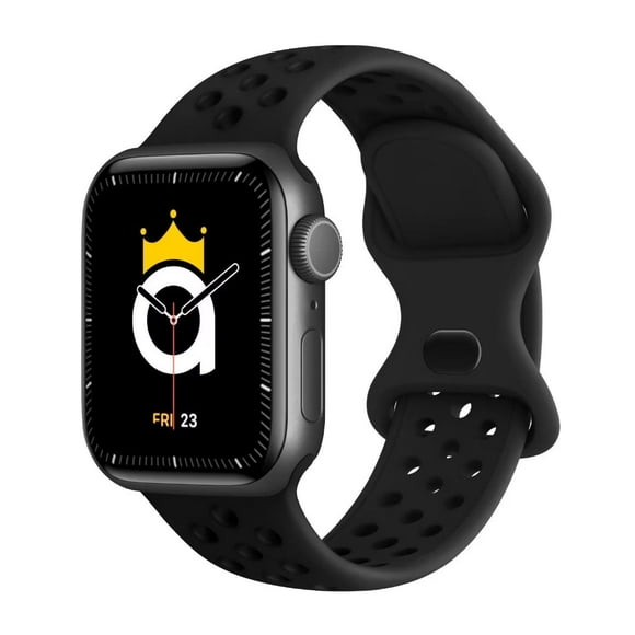 Recoppa Compatible with Apple Watch Band 38mm 40mm 41mm 42mm 44mm 45mm for Women Men, Breathable Sport Soft Silicone Straps Replacement Wristbands for iWatch SEries 9 8 7 6 5 4 3 2 1 SE"