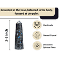 thumbnail image 2 of Larvikite Crystal Tower Obelisk Point (2" to 3" INCH), 2 of 4