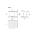 thumbnail image 3 of Gazebo Penguin Florence Add-A-Room with Metal Roof 10 Ft. x 12 Ft., 3 of 11