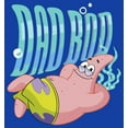 thumbnail image 2 of Men's SpongeBob SquarePants Patrick Dad Bod Graphic Tee Royal Blue Large, 2 of 4