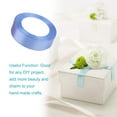 thumbnail image 2 of tredstone Gift Wrap Ribbon Wedding Clothes Making Supply Multi-color DIY Craft Accessories Festival Fabric Polyester Ribbons Box Ornaments Sky-blue 20, 2 of 7