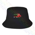 thumbnail image 3 of Gorra de béisbol con estampado de camión rojo, gorro de punto con Cierre trasero, árbol de Navidad, granja, 3 of 3