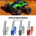 thumbnail image 3 of Bewildely 2 uds aleación de aluminio Junta de transmisión Universal para XMAXX RC, 3 of 6