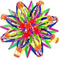thumbnail image 1 of Bola elástica, bola telescópica, juguete de bola mágica expansible, bola de flores mágica elástica colorida, juguetes sensoriales para autismo para niños pequeños, niños y adultos, 1 of 5