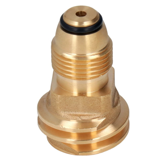 Mgaxyff Propane Quick Connect Fitting,Propane Tank Conversion Connector,Propane Tank Adapter Hose Quick Connect Fitting Propane Inflatable Connector for Outdoor