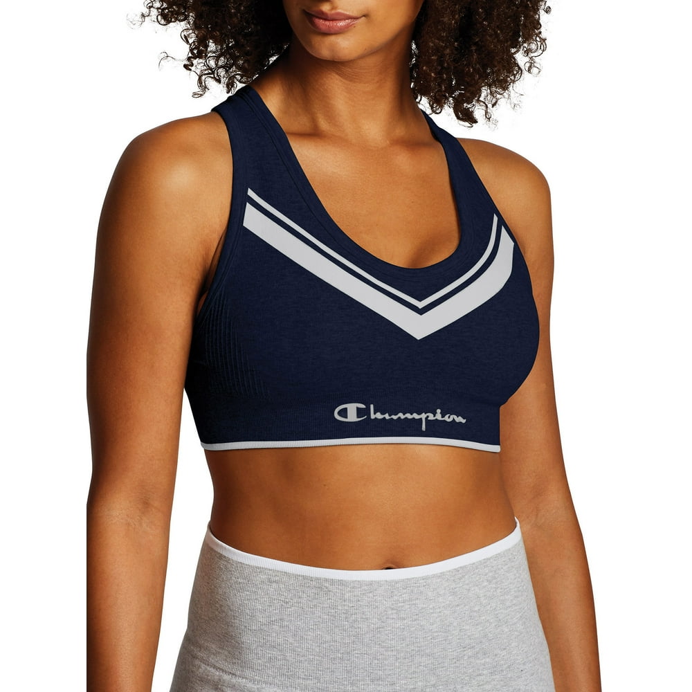 Champion Champion The Sweatshirt Chevron Racerback Sports Bra