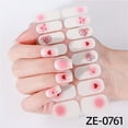 thumbnail image 6 of Valentine's Day Nails Wraps Designs Nails Decals Sticker,Adhesive Nails Art Decorations,Full Wraps Nails Polish Strips, 6 of 9