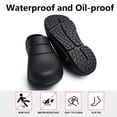 thumbnail image 5 of Slip Resistant Work Shoes for Men Women, Non Slip Kitchen Restaurant Shoes Waterproof Lightweight Comfortable Chef Sneakers with Arch Support Cushioned Sole, 5 of 7