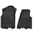 thumbnail image 3 of Husky Liner Floor Liner 54501 X-act Contour; Molded Fit; Raised Channels And Edges; Black; TPE Thermoplastic Elastomer; 2 Piece, 3 of 3