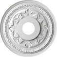 thumbnail image 5 of Ekena Millwork 16"OD x 3 1/2"ID x 1"P Baltimore Thermoformed PVC Ceiling Medallion (Fits Canopies up to 6 1/2"), UltraCover Satin Hunt Club Green, 5 of 5