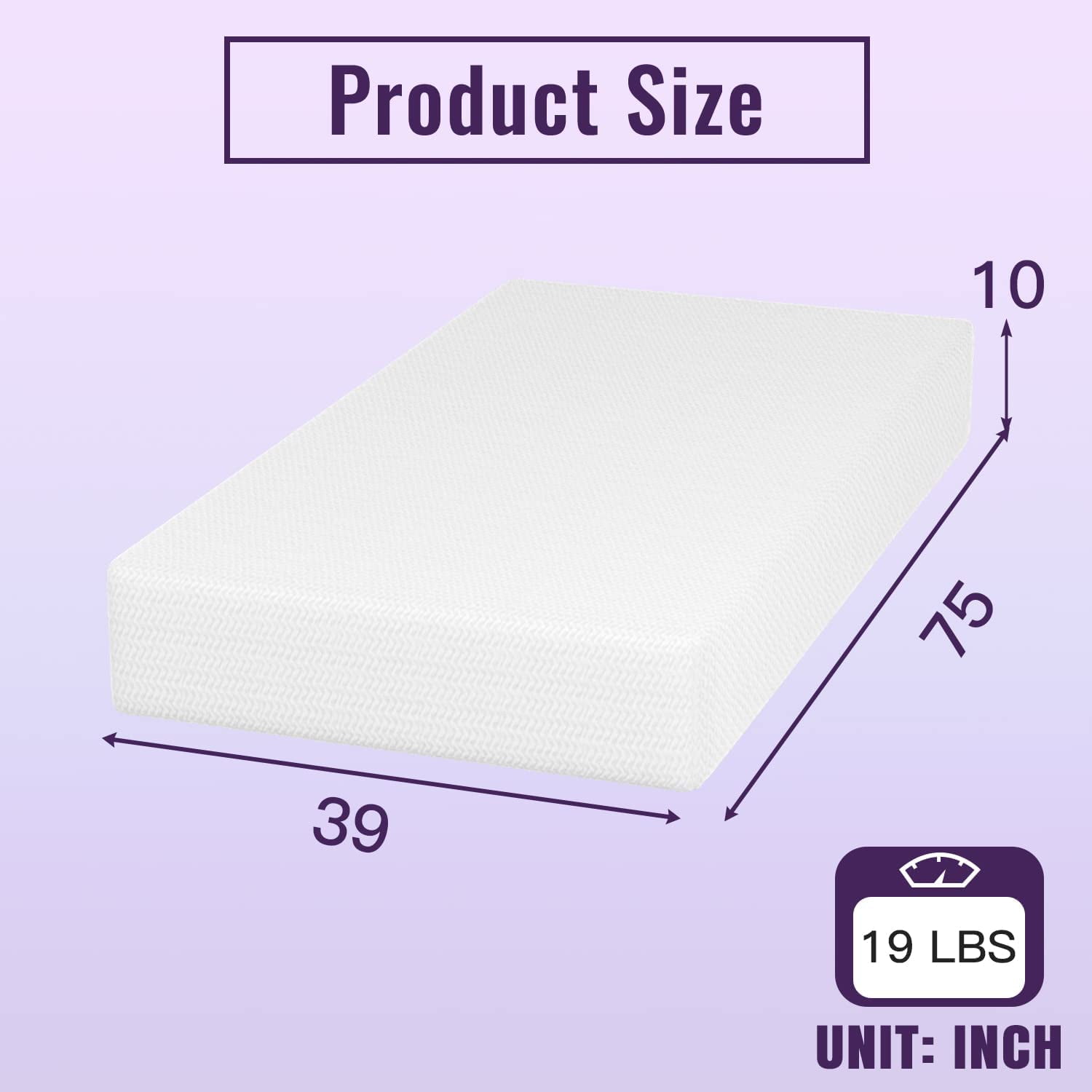Matelas Bambou à Mémoire de Forme | L'Univers du Bambou