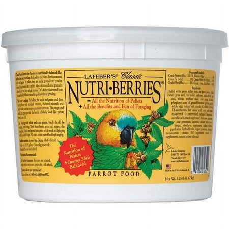 Lafeber's Nutri Berries Parrot Food, 3.5 Lb