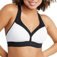 thumbnail image 1 of Sostén Deportivo The Curvy Champion Blanco y Negro Talla XS, 1 of 5