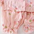 thumbnail image 4 of CAUYDY Baby Gift Girl Outfits Toddler Pjs Fall Winter Long Sleeve Shirt Pants 2Pcs Set Little Kids Sleepers Child Clothes for Girls 2T 3T 4T 5T 24Months Sizes 2-3 Years,Pink, 4 of 5